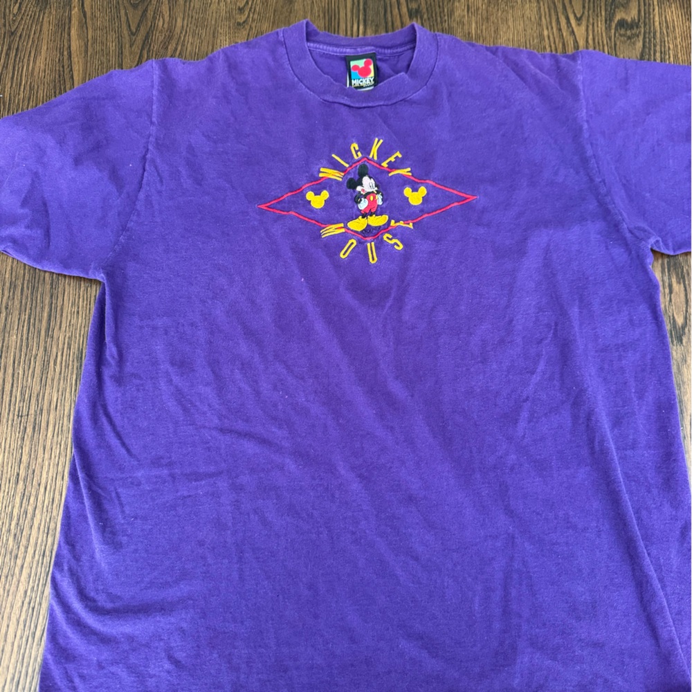 Vintage Mickey Unlimited Embroidered T-Shirt